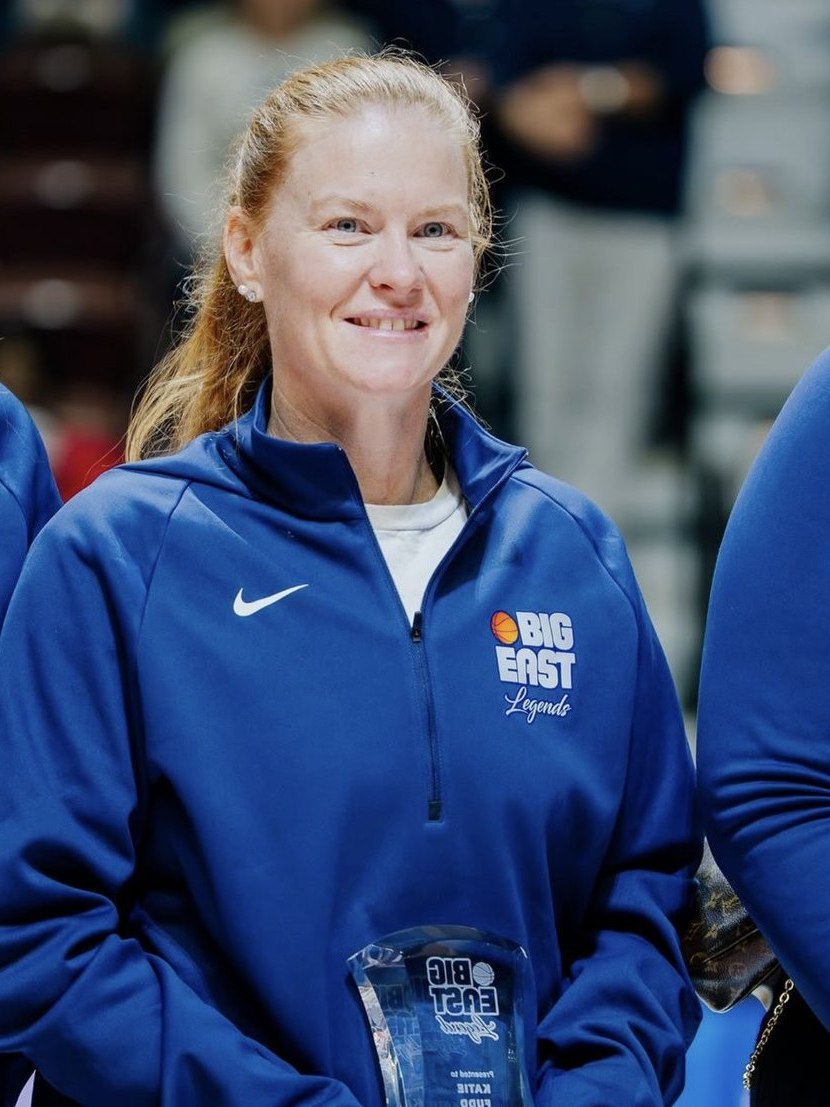 Katie Fudd honored as a Big East Legend